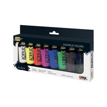 Acrylic paints set Solo Goya 8 colours 8x20ml