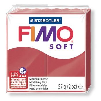 FIMO Soft 57g (8020-26) třešnově červená