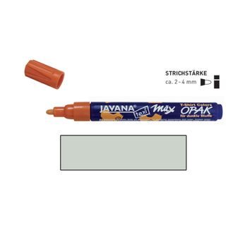 Fabric marker Texi Max JAVANA OPAK silver