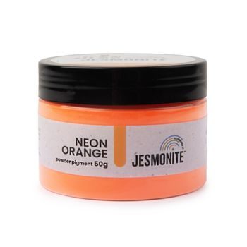 JESMONITE neonový minerální práškový pigment oranžový