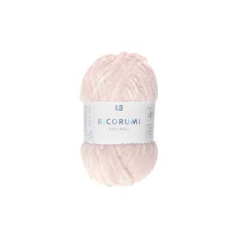 Chenille yarn Ricorumi Nilli Nilli colour shade 006 light pink