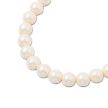 Preciosa Round pearl MAXIMA 6mm Pearlescent Cream