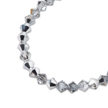 Preciosa MC bead Rondelle 4mm Crystal Labrador