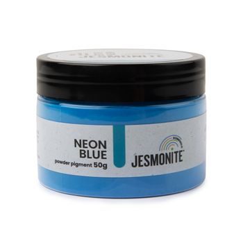 JESMONITE neonový minerální práškový pigment modrý