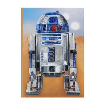 Diamantové malování blok Star Wars R2-D2