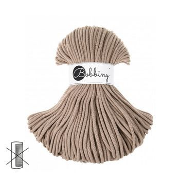 Bobbiny macramé šnúra Premium 5mm Sand