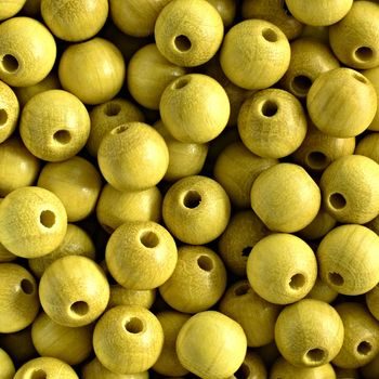 Wooden beads round 4mm natural