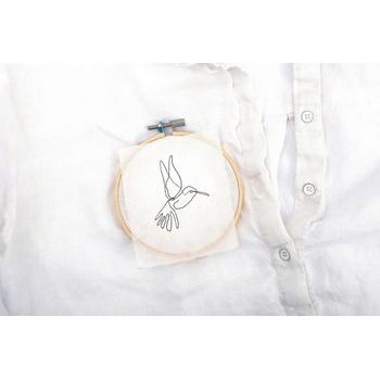 Set for upcycling clothes using embroidery Love yourself