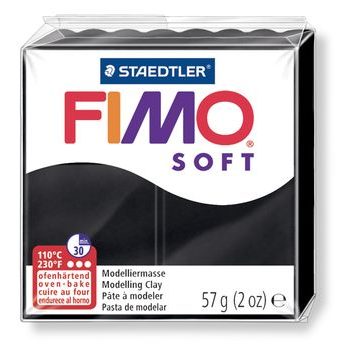 FIMO Soft 57g (8020-9) černá