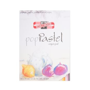 Koh-i-noor skicák pop PASTEL 20 listů 24,5x34,5cm 220g/m² lepený