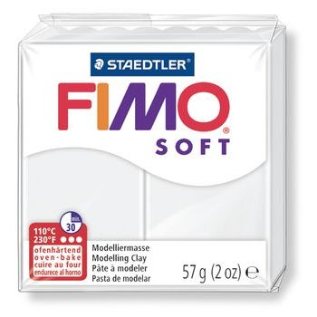 FIMO Soft 56g (8020-0) biela