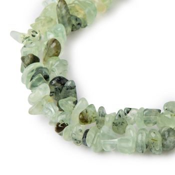 Prehnite crystal chips 80cm