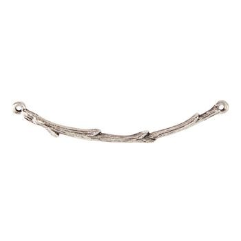 Nunn Design connector twig 56x4mm silver-plated