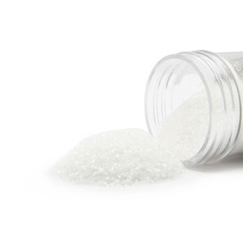 Glitter 20g white