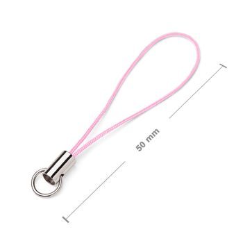 Cell phone cord pink
