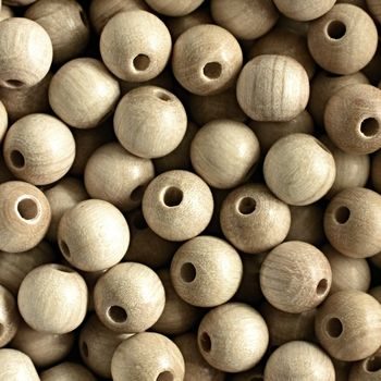 Wooden raw beads 40mm