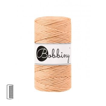 Bobbiny Macramé příze Regular 3mm Peach Fuzz