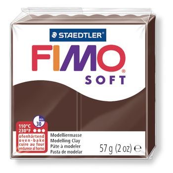 FIMO Soft 57g (8020-75) chocolate