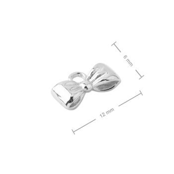 Silver pendant bow No.873
