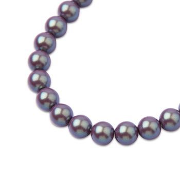 Preciosa kulatá perla MAXIMA 6mm Pearlescent Violet