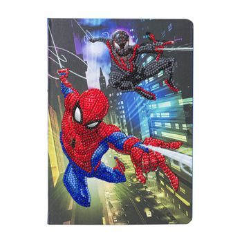 Diamond painting notebook Marvel Spiderman