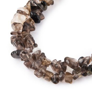 Smokey Quartz crystal chips 80cm