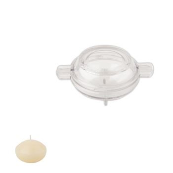 Floating candle mould oval