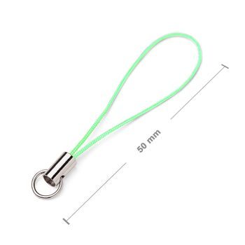 Cell phone cord green