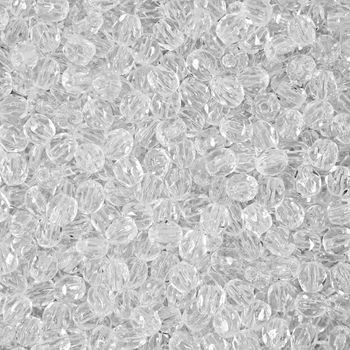 Broušené korálky 3mm Crystal