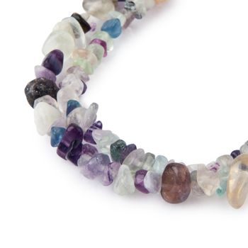 Fluorite crystal chips 80cm