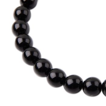 Voskové perle 10mm černé