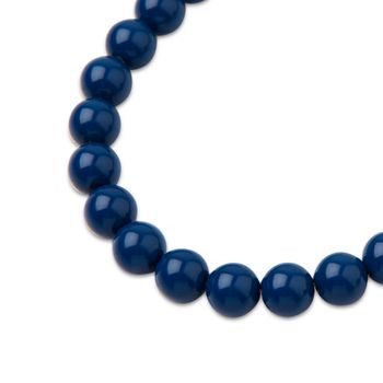 Preciosa guľatá perla MAXIMA 8mm Crystal Navy Blue