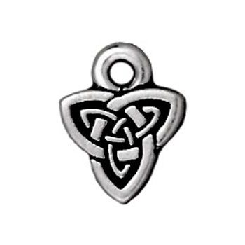 TierraCast pendant Celtic Triad antique silver