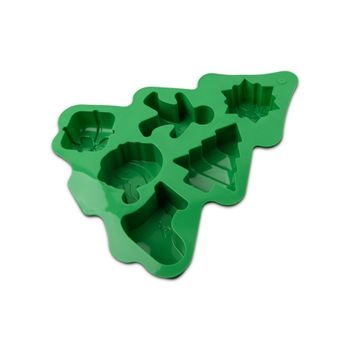 Silicone mould for casting creative clays Christmas mix 1