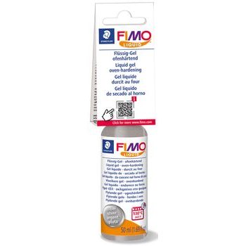 FIMO liquid Deco gél strieborný 50 ml