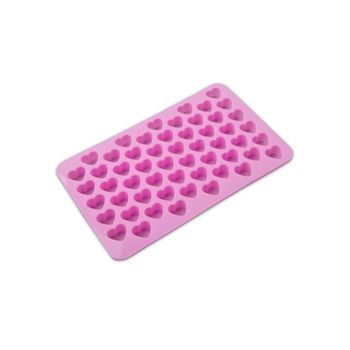 Silicone mould for casting heart-shaped scented wax melts