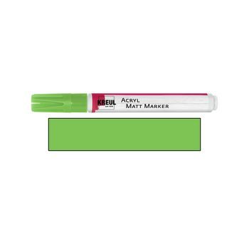 Acrylic matt marker KREUL medium green