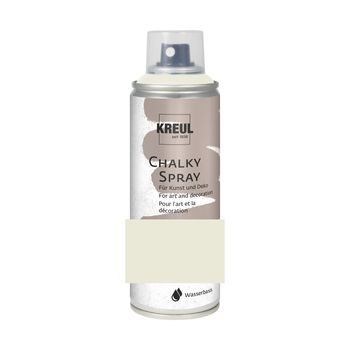 Chalk spray paint 200ml creamy white