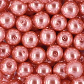 Voskové perle 12mm růžové