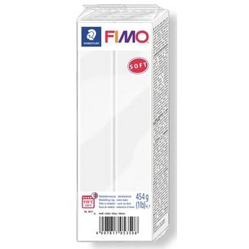 FIMO Soft 454g (8021-0) biela