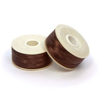 NYMO beading thread B brown No.13