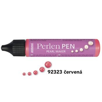 Perlen Pen na tekuté perly 29 ml červený