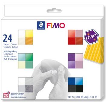 FIMO Effect sada 24 farieb 25g