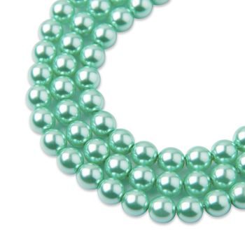 Manumi voskové perle 6mm Mint green