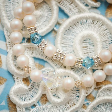 Svatební šperky z korálků