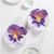 Tissue paper flowers kit - violas diameter 25 cm