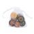 Chakra stones with symbols round set 7pcs