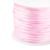 Nylónová saténová šnúra 1,5mm/2m Pearl Pink
