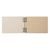 Scrapbookový krúžkový blok na šírku 35 listov A6 v prírodnej farbe 160-200g/m²