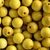 Dřevěné korálky kulička 10mm žlutá